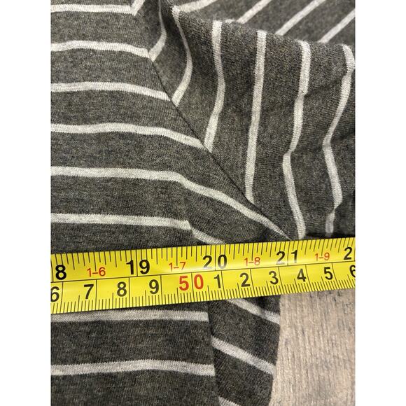 Polo Ralph Lauren Mens L Gray Stripe Pocket Tee Pony Logo Preppy Casual - Picture 6 of 7